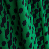 Crep Poliéster Geo Esmeralda - Ribes y Casals