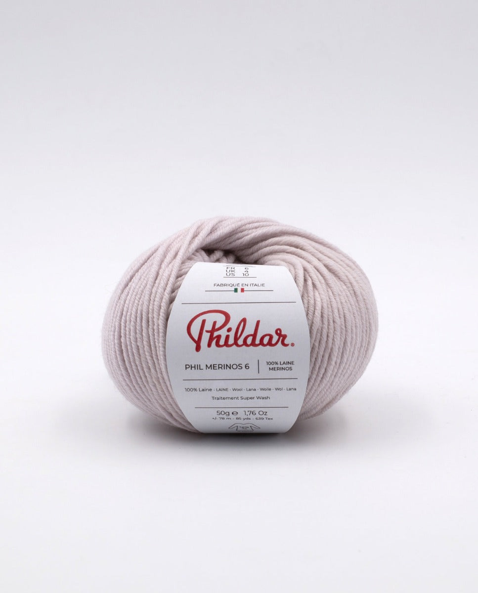 Lana Phil Merinos Beige Rosado - Ribes y Casals
