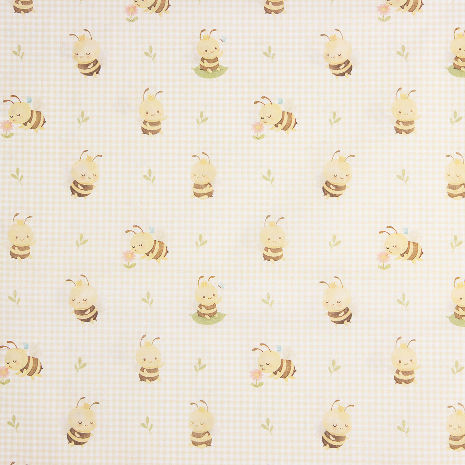 Percal Estampado Abejitas Dulces - Ribes y Casals