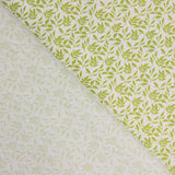 Percal Estampado Ramillete Pistacho - Ribes y Casals