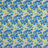 Percal Estampado Flores Azulina Intenso - Ribes y Casals