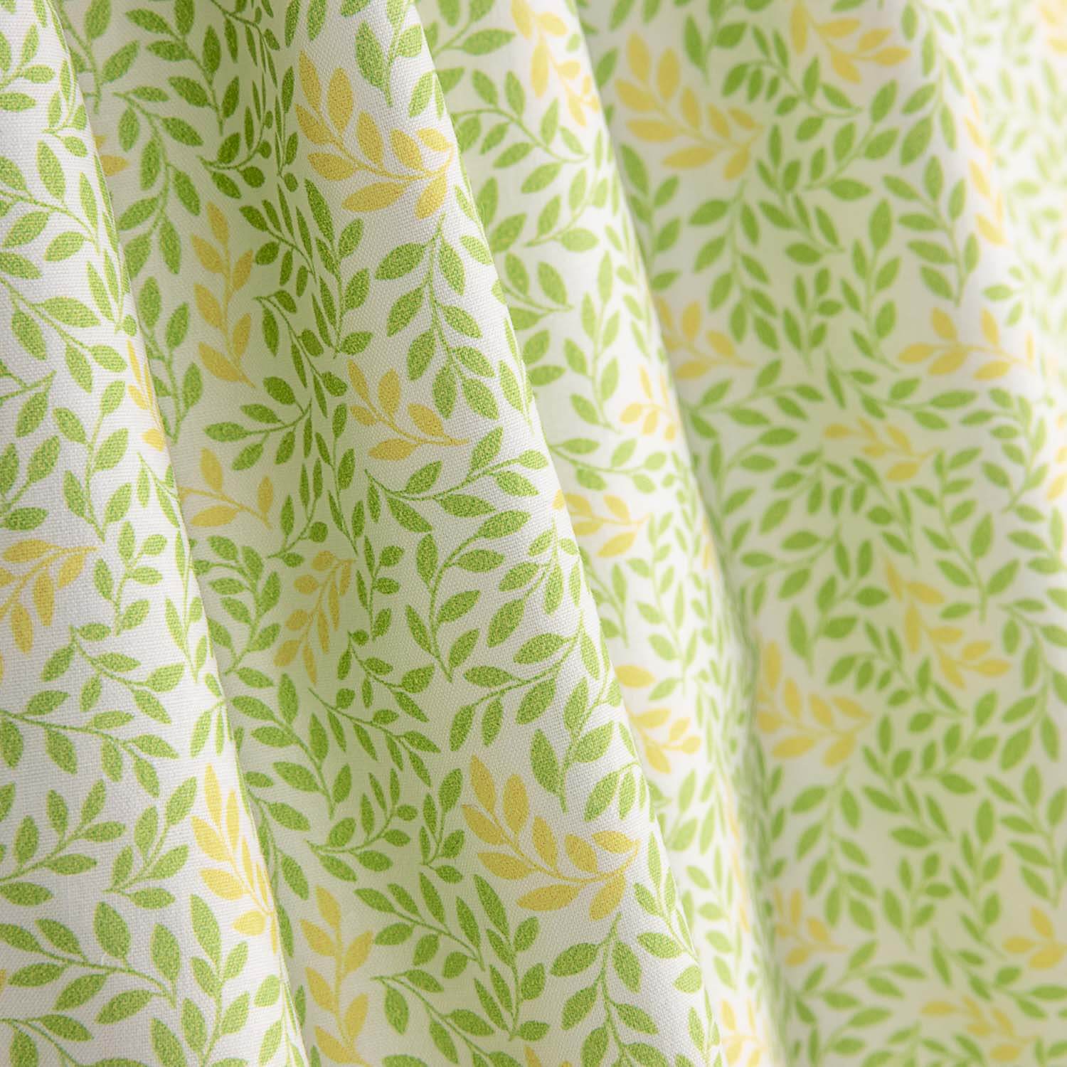 Percal Estampado Ramillete Amarillo Verde - Ribes y Casals