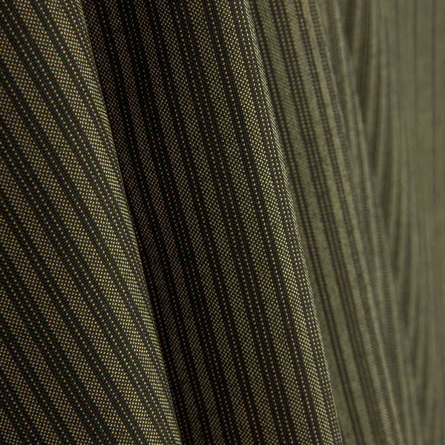 Chester Campero Rayado Verde Cálido - Ribes y Casals