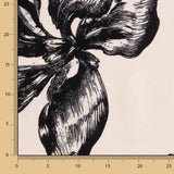 Bambula Crepé Estampada Maxiflor Sketch - Ribes y Casals