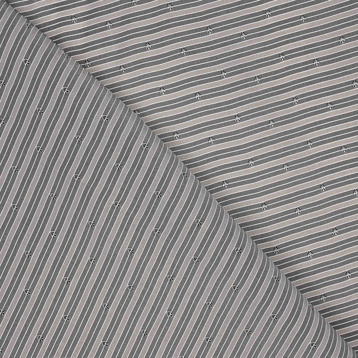 Forro Listado Gris Jacquard - Ribes y Casals