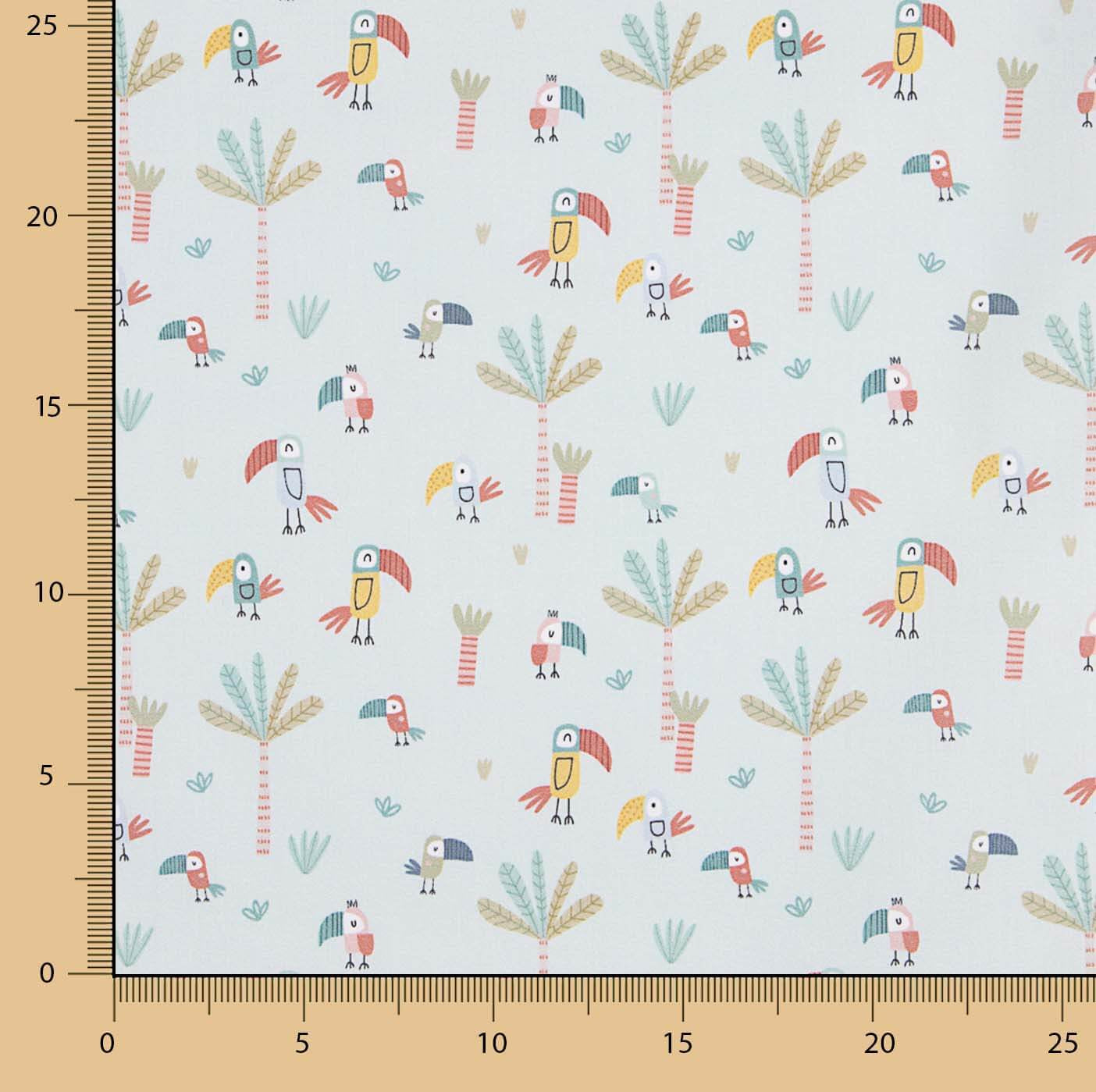 Percal Estampado Jungle Club - Ribes y Casals