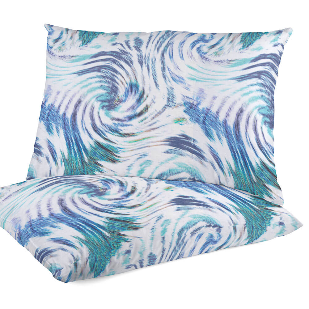 Half Panamá Abstracto Azul - Ribes y Casals