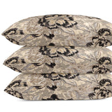 Brocado Lamé Flor Negro - Ribes y Casals