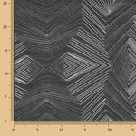 Lino y Yute Estampado Geométrico Sacred - Ribes y Casals