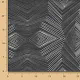 Lino y Yute Estampado Geométrico Sacred - Ribes y Casals