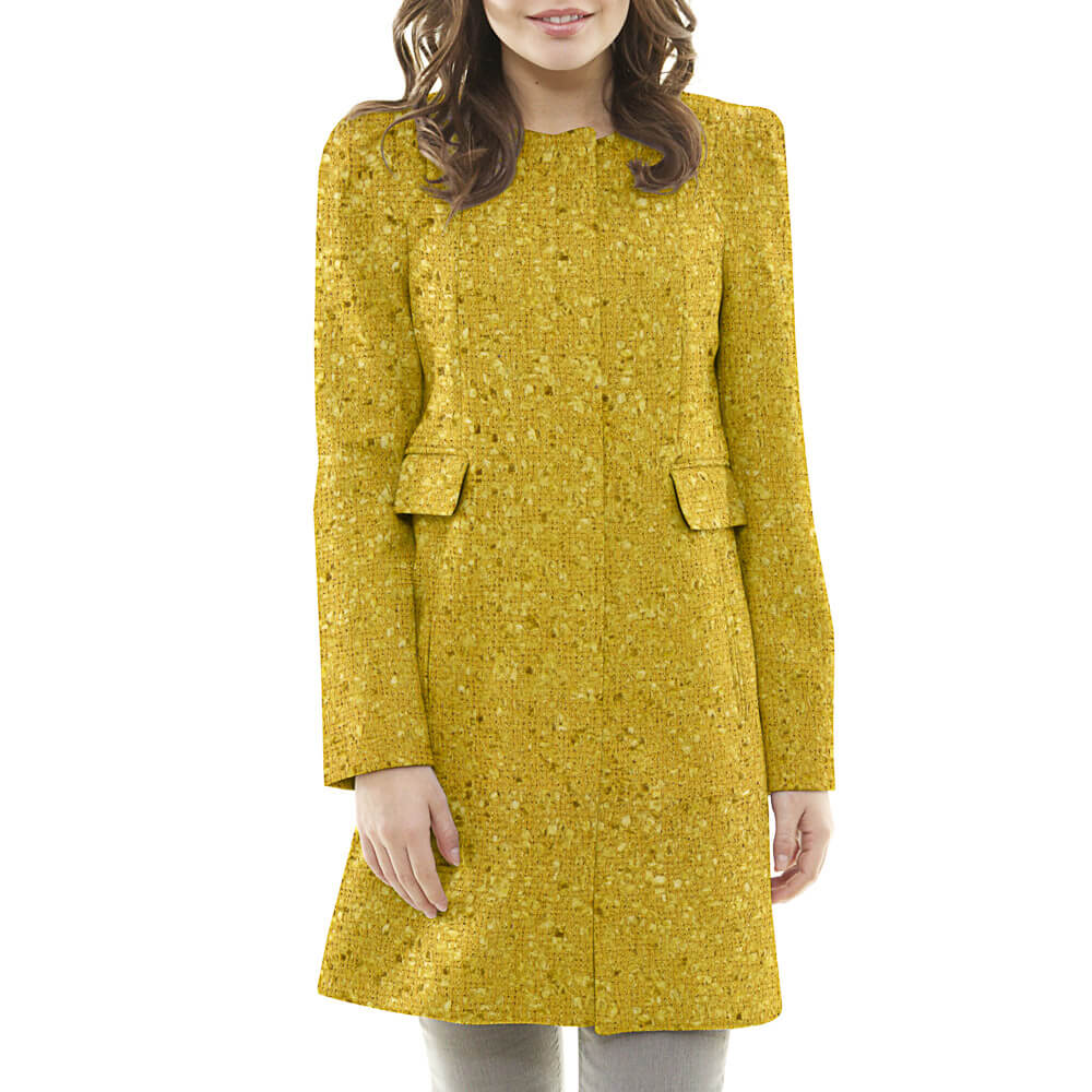 Tweed Lana Boucle Amarillo - Ribes y Casals