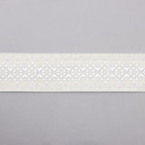 Cinta fantasía Jacquard Marfil - Ribes y Casals