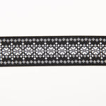 Cinta fantasía Jacquard Negro - Ribes y Casals