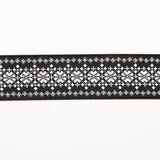 Cinta fantasía Jacquard Negro - Ribes y Casals