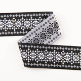 Cinta fantasía Jacquard Negro - Ribes y Casals