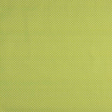 Percal Estampado Lunar Blanco Fondo Pistacho - Ribes y Casals