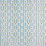 Percal Estampado Medallón Floral Verde Agua - Ribes y Casals