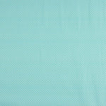 Percal Estampado Lunar Blanco Verde Agua - Ribes y Casals