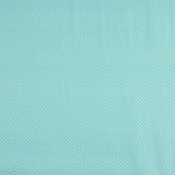 Percal Estampado Lunar Blanco Verde Agua - Ribes y Casals