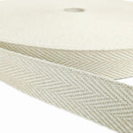 Cinta Mochila Algodón 30mm Crudo - Ribes y Casals