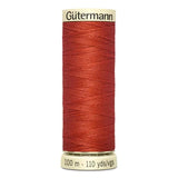 Hilos Gütermann 100m color 589 Naranja Quemado - Ribes y Casals