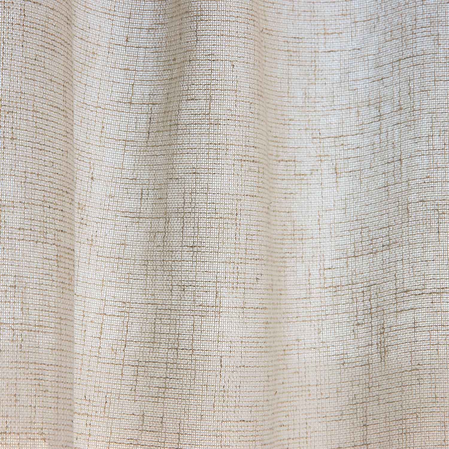 Visillo Semihilo Imitación Lino Gateado - Ribes y Casals