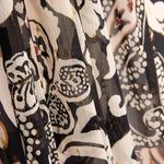 Gasa Bambula Cachemir Nocturno - Ribes y Casals