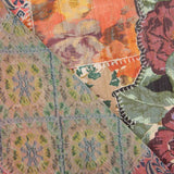 Gasa Bambula Lurex Estampada Patchwork Boho Coralia - Ribes y Casals