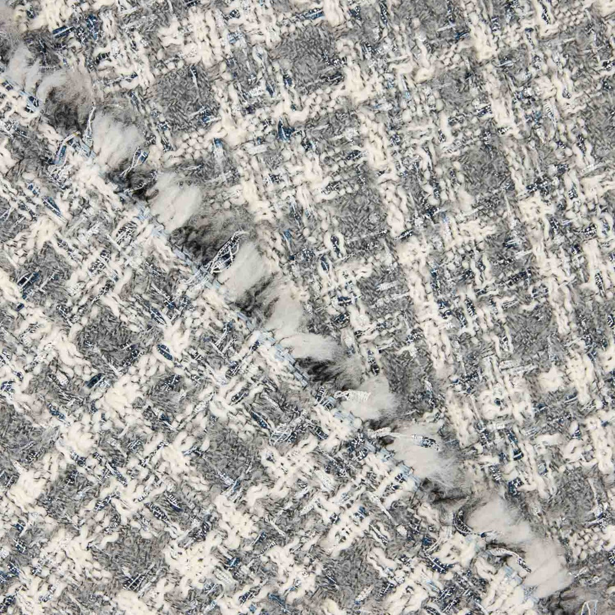 Tweed Lurex Gris - Ribes y Casals