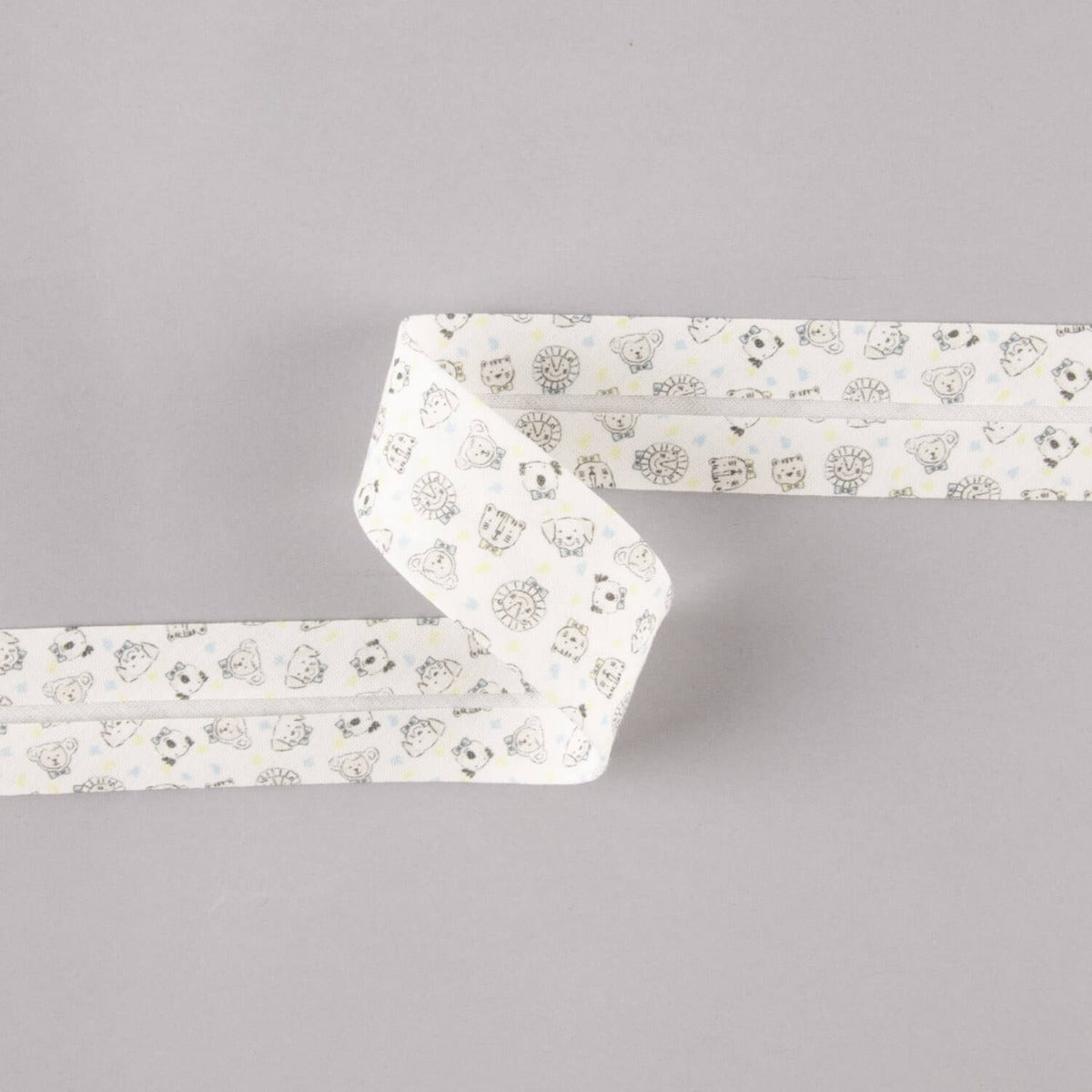 Cinta Bies Zoo Azul-Verde 30mm - Ribes y Casals