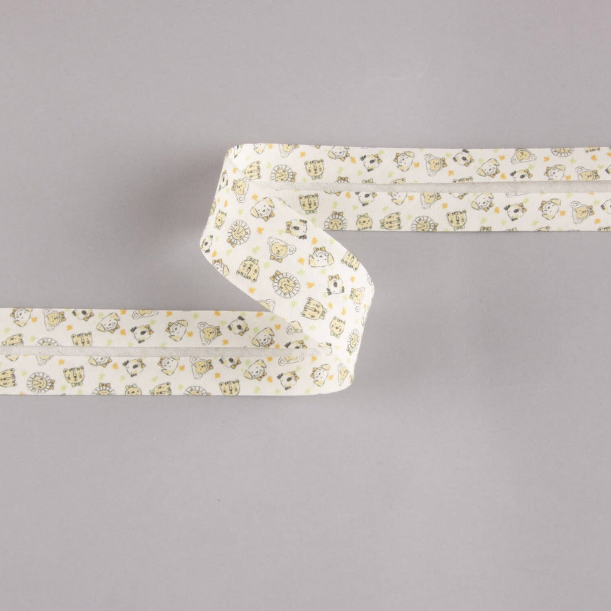 Cinta Bies Zoo Naranja-Verde 18 mm - Ribes y Casals