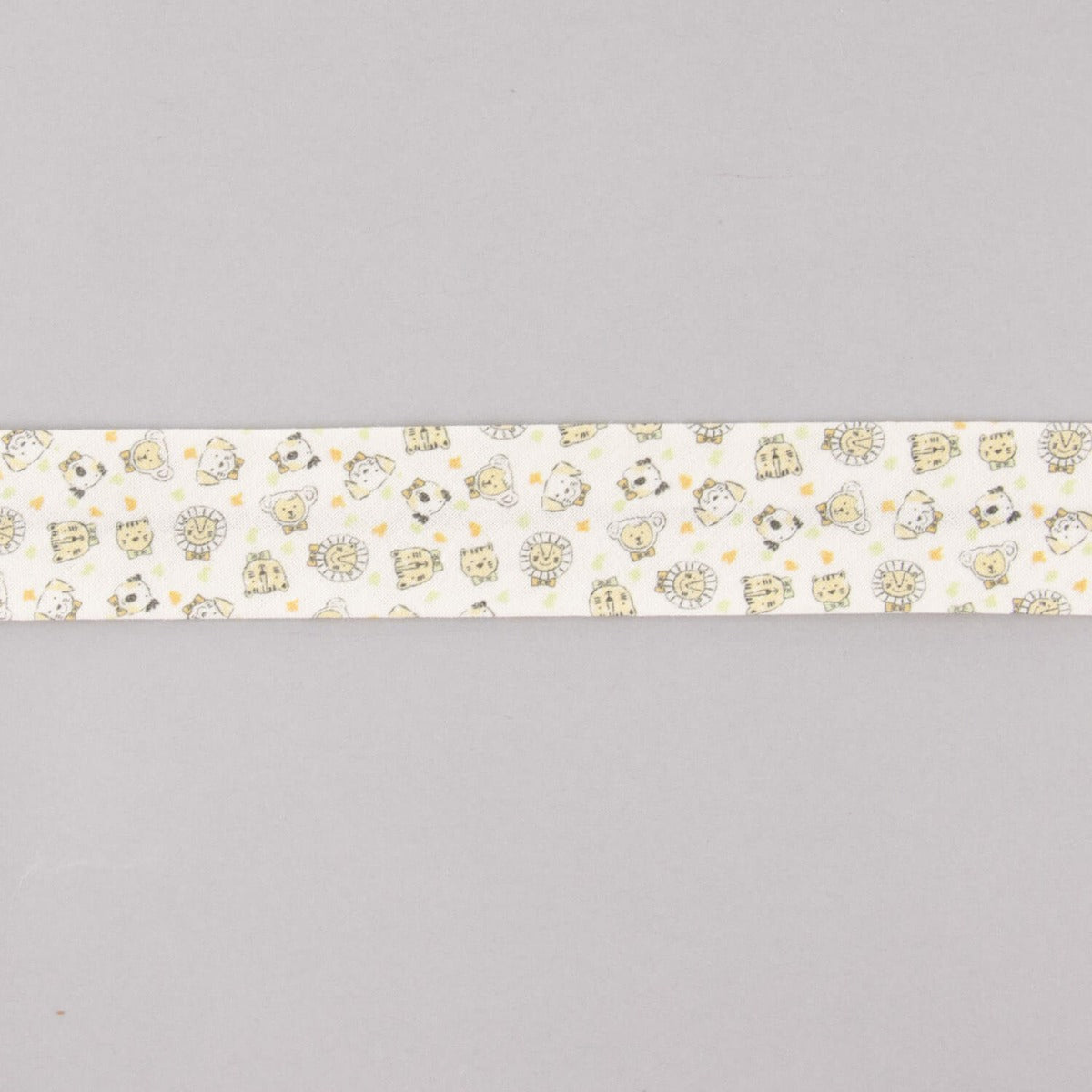 Cinta Bies Zoo Naranja-Verde 30mm - Ribes y Casals