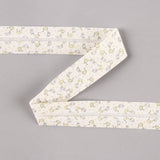 Cinta Bies Jirafas Naranja-Crema 30mm - Ribes y Casals