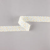 Cinta Bies Perrito Estrellas Azul-Verde 18 mm - Ribes y Casals