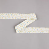 Cinta Bies Perrito Estrellas Azul-Verde 18 mm - Ribes y Casals