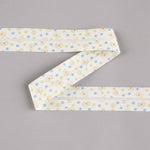 Cinta Bies Perrito Estrellas Azul-Verde 30mm - Ribes y Casals