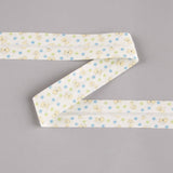 Cinta Bies Perrito Estrellas Azul-Verde 30mm - Ribes y Casals