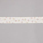 Cinta Bies Cerditos y Gatos Rosa-Crema 30mm - Ribes y Casals