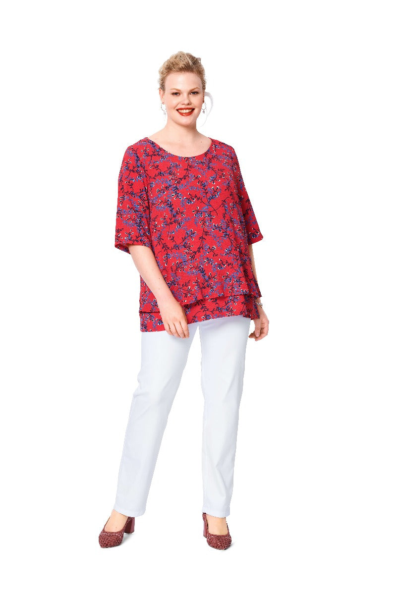 Patrón Burda 6105 Blusas - Ribes y Casals