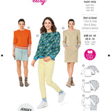 Patrón Burda 6109 Camisa y Vestido - Ribes y Casals