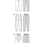 Patrón Burda 6110 Pantalón - Ribes y Casals