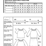 Patrón Burda 6111 Blusas y Vestido - Ribes y Casals