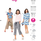 Patrón Burda 6111 Blusas y Vestido - Ribes y Casals