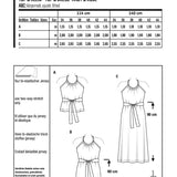 Patrón Burda 6118 Top y Vestido - Ribes y Casals