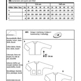 Patrón Burda 6123 Chaquetas - Ribes y Casals