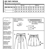 Patrón Burda 6138 Falda y Pantalón - Ribes y Casals