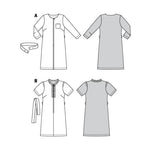 Patrón Burda 6143 Vestidos - Ribes y Casals