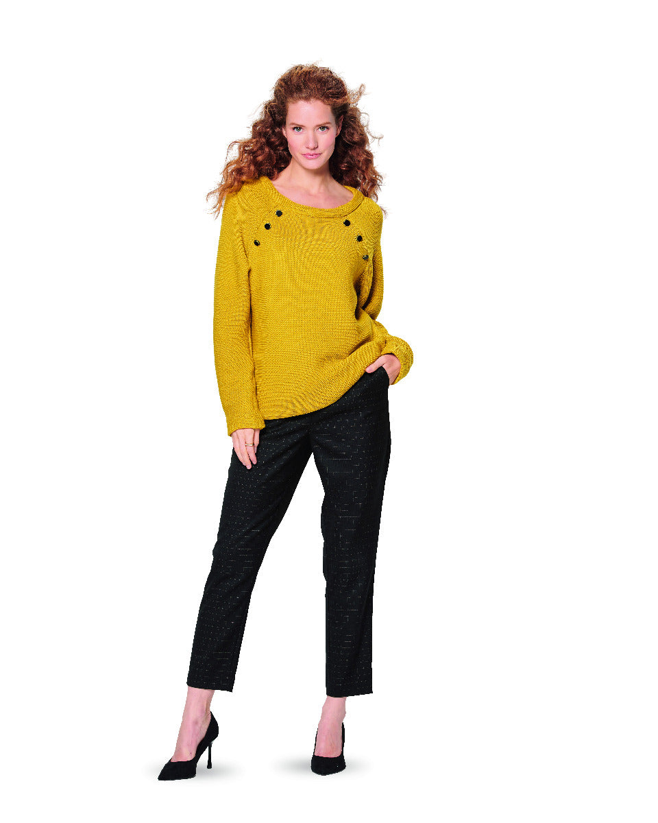 Patrón Burda 6151 Jersey - Ribes y Casals