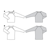 Patrón Burda 6151 Jersey - Ribes y Casals