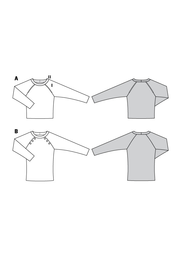 Patrón Burda 6151 Jersey - Ribes y Casals